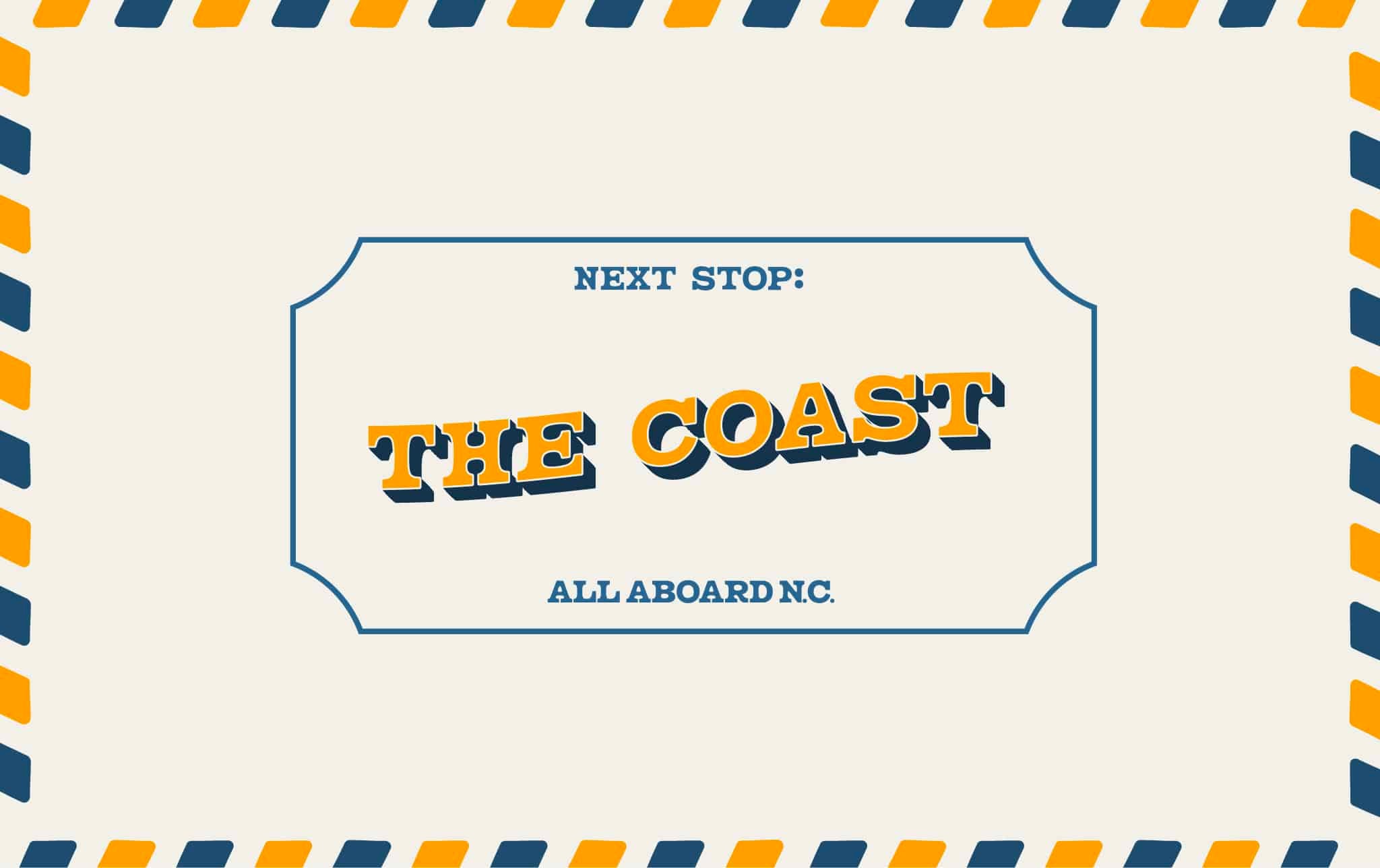 the coast postcard